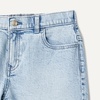 image:imageAmazon Essentials Girls Medium Stretch MidRise CutOff Jean ShortsIced Blue Light Wash