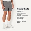 image:imageAmazon Essentials Mens Active Athletic Relaxed Fit 7 Lounge Workout Gym ShortsSpace Dye Grey