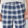 image:imageAmazon Essentials Mens Cotton Stretch Poplin Pant with Cotton Jersey TShirt Pajama SetCountry PlaidLight Grey Heather