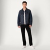 image:imageAmazon Essentials Mens Heavyweight Low Stretch RegularFit Denim Jacket with Chest Patch Pockets Shank Buttons Adjustable Side Tabs