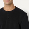 image:imageAmazon Essentials Mens LongSleeve Henley ShirtBlack