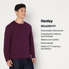 image:imageAmazon Essentials Mens LongSleeve Henley ShirtBurgundy