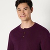 image:imageAmazon Essentials Mens LongSleeve Henley ShirtBurgundy
