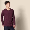 image:imageAmazon Essentials Mens LongSleeve Henley ShirtBurgundy