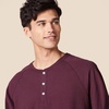 image:imageAmazon Essentials Mens LongSleeve Henley ShirtBurgundy