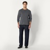 image:imageAmazon Essentials Mens LongSleeve Henley ShirtCharcoal Heather
