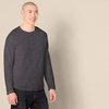 image:imageAmazon Essentials Mens LongSleeve Henley ShirtCharcoal Heather