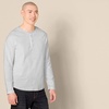 image:imageAmazon Essentials Mens LongSleeve Henley ShirtLight Grey Heather
