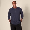 image:imageAmazon Essentials Mens LongSleeve Henley ShirtNavy