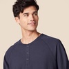 image:imageAmazon Essentials Mens LongSleeve Henley ShirtNavy