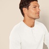 image:imageAmazon Essentials Mens LongSleeve Henley ShirtOatmeal Heather