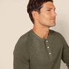 image:imageAmazon Essentials Mens LongSleeve Henley ShirtOlive Heather