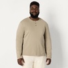 image:imageAmazon Essentials Mens LongSleeve Henley ShirtTaupe