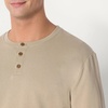 image:imageAmazon Essentials Mens LongSleeve Henley ShirtTaupe