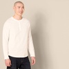 image:imageAmazon Essentials Mens LongSleeve Henley ShirtWhite