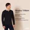 image:imageAmazon Essentials Mens LongSleeve Henley ShirtWhiteNavy
