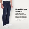 image:imageAmazon Essentials Mens Low Stretch StraightFit JeansDark Midnight Wash