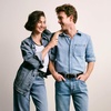 image:imageAmazon Essentials Mens RegularFit LongSleeve Denim Shirt Lightweight Cotton Chambray ButtonDownBlack Wash