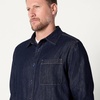 image:imageAmazon Essentials Mens RegularFit LongSleeve Denim Shirt Lightweight Cotton Chambray ButtonDownRinse