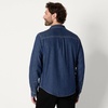 image:imageAmazon Essentials Mens RegularFit LongSleeve Denim Shirt Lightweight Cotton Chambray ButtonDownStone Medium Wash