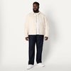 image:imageAmazon Essentials Mens Rigid Denim RelaxedFit Utility Jacket with PocketsEcru