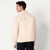 image:imageAmazon Essentials Mens Rigid Denim RelaxedFit Utility Jacket with PocketsEcru