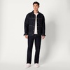 image:imageAmazon Essentials Mens Rigid Denim RelaxedFit Utility Jacket with PocketsRinse