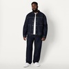 image:imageAmazon Essentials Mens Rigid Denim RelaxedFit Utility Jacket with PocketsRinse