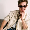 image:imageAmazon Essentials Mens Rigid Denim RelaxedFit Utility Jacket with PocketsVintage Blue