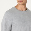 image:imageAmazon Essentials Mens Slim Fit Crewneck Undershirts Pack of 6BlackGrey Heather