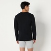 image:imageAmazon Essentials Mens Slim Fit Crewneck Undershirts Pack of 6BlackWhite