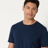 image:imageAmazon Essentials Mens Slim Fit Crewneck Undershirts Pack of 6Medium Grey HeatherNavy
