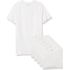 image:imageAmazon Essentials Mens Slim Fit Crewneck Undershirts Pack of 6White