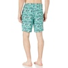 image:imageAmazon Essentials Mens Swim Board ShortTurquoise Green Tropical Leaves