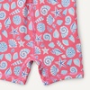 image:imageAmazon Essentials UnisexBaby LongSleeve OnePiece RashguardHot Pink Shells