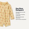 image:imageAmazon Essentials UnisexBaby LongSleeve OnePiece RashguardLight Yellow Crabs