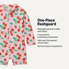 image:imageAmazon Essentials UnisexBaby LongSleeve OnePiece RashguardPink Tomato Red Strawberries