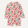 image:imageAmazon Essentials UnisexBaby LongSleeve OnePiece RashguardPink Tomato Red Strawberries