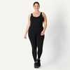 image:imageAmazon Essentials Womens Active FormFlex Buttery Soft Light Support Crop Tank with BraBlack