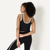 image:imageAmazon Essentials Womens Active FormFlex Buttery Soft Light Support Crop Tank with BraBlackWhite