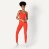 image:imageAmazon Essentials Womens Active FormFlex Buttery Soft Light Support Crop Tank with BraBright Red