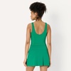image:imageAmazon Essentials Womens Active FormFlex Buttery Soft Light Support Crop Tank with BraEmerald Green