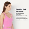 image:imageAmazon Essentials Womens Active FormFlex Buttery Soft Light Support Crop Tank with BraFlamingo Pink