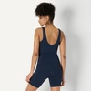 image:imageAmazon Essentials Womens Active FormFlex Buttery Soft Light Support Crop Tank with BraNavy