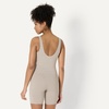 image:imageAmazon Essentials Womens Active FormFlex Buttery Soft Light Support Crop Tank with BraTaupe