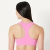 image:imageAmazon Essentials Womens Active FormFlex Buttery Soft Light Support Square Neck Racerback Sports BraFlamingo Pink