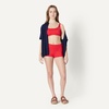 image:imageAmazon Essentials Womens Boy Short Swim Bikini Bottom with Full CoverageBright Poppy Red