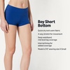 image:imageAmazon Essentials Womens Boy Short Swim Bikini Bottom with Full CoverageDeep Blue