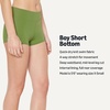 image:imageAmazon Essentials Womens Boy Short Swim Bikini Bottom with Full CoverageOlive