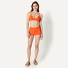 image:imageAmazon Essentials Womens Boy Short Swim Bikini Bottom with Full CoverageOrange